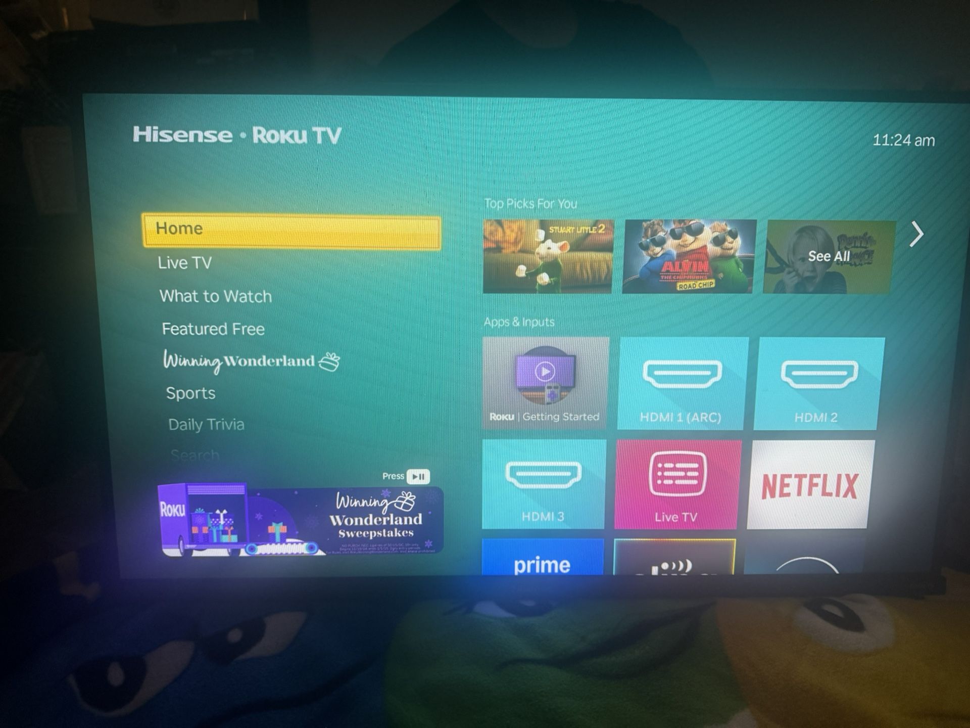 32in Hisense Smart Tv 
