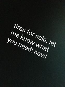 tires new every size