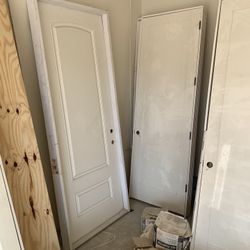 8ft Island pine lumber doors 