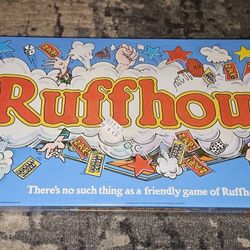 RUFFHOUSE Board Game by Parker Brothers #56. Brand New & Factory Sealed!!