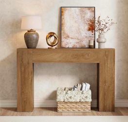 Wood Console Table for Entryway Living Room 53.5”x 32”x12”