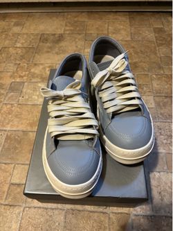 Baby blue Rick Owens skates
