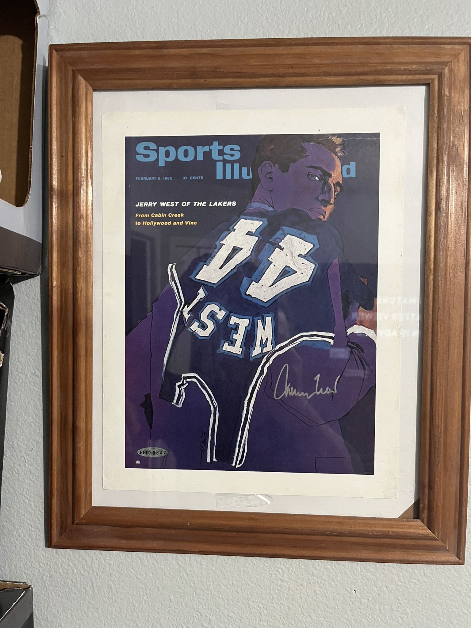 LA Lakers Legend Signed Photo