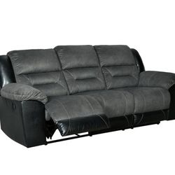 Earhart Slate Reclining Sofa

