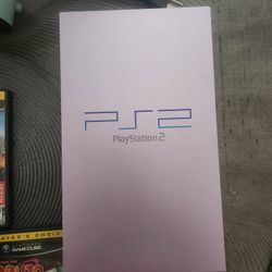 Japanese Pink Exclusive PS2! WITH PS2 GAMES!