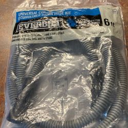 Everbilt 6 Ft. Dishwasher Drain Hose 