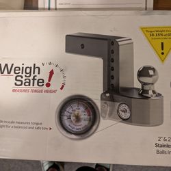 In Box New Weight safe Drop Tow Hitch