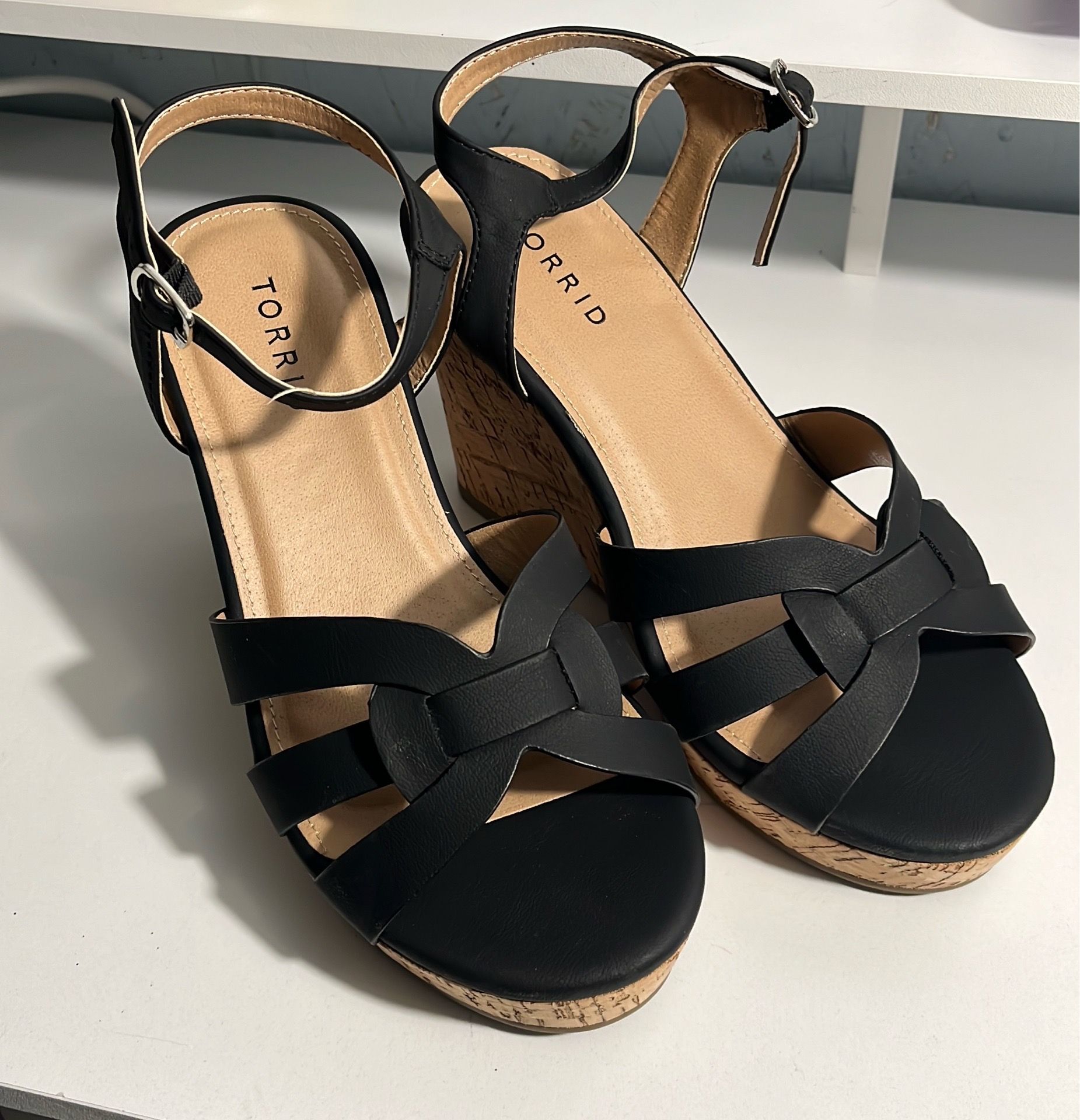 Torrid Heels for Wide feet Size 8