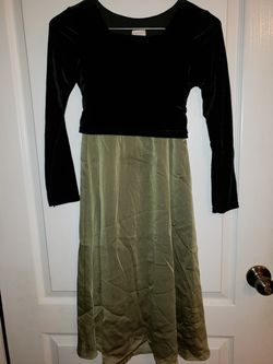 Black & Sage Dress by Perfectly Dressed 8