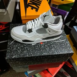 Jordan 4 Military Black Size 12 