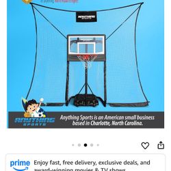 Pool Basketball Goal with Backstop- 10x8 feet of Coverage, Adjustable Pool Basketball Hoop, 23x33 inch Backboard