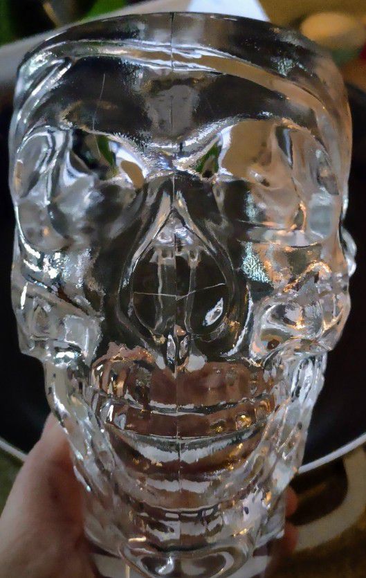 Skull Glass Mug