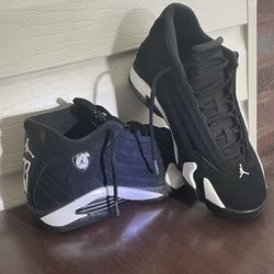 Jordan 14 black and white