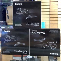 Canon Powershot G7X mark iii