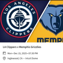 Clippers At Grizzlies