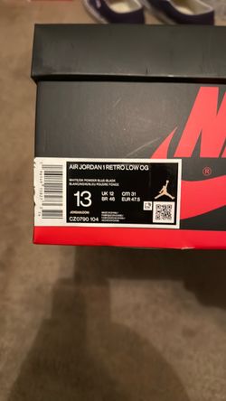 Air Jordan 1 Retro Low OG - Size 13