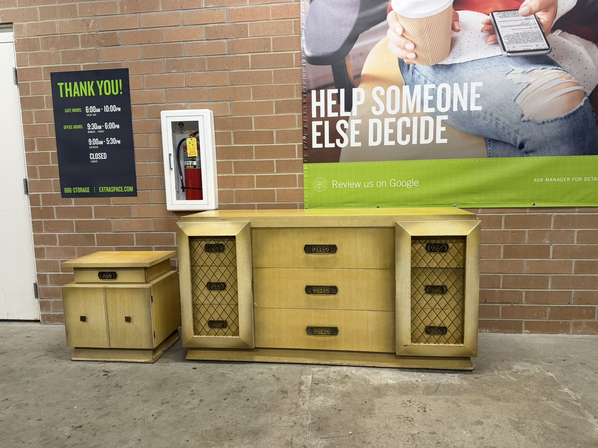 MCM Dresser and nightstand