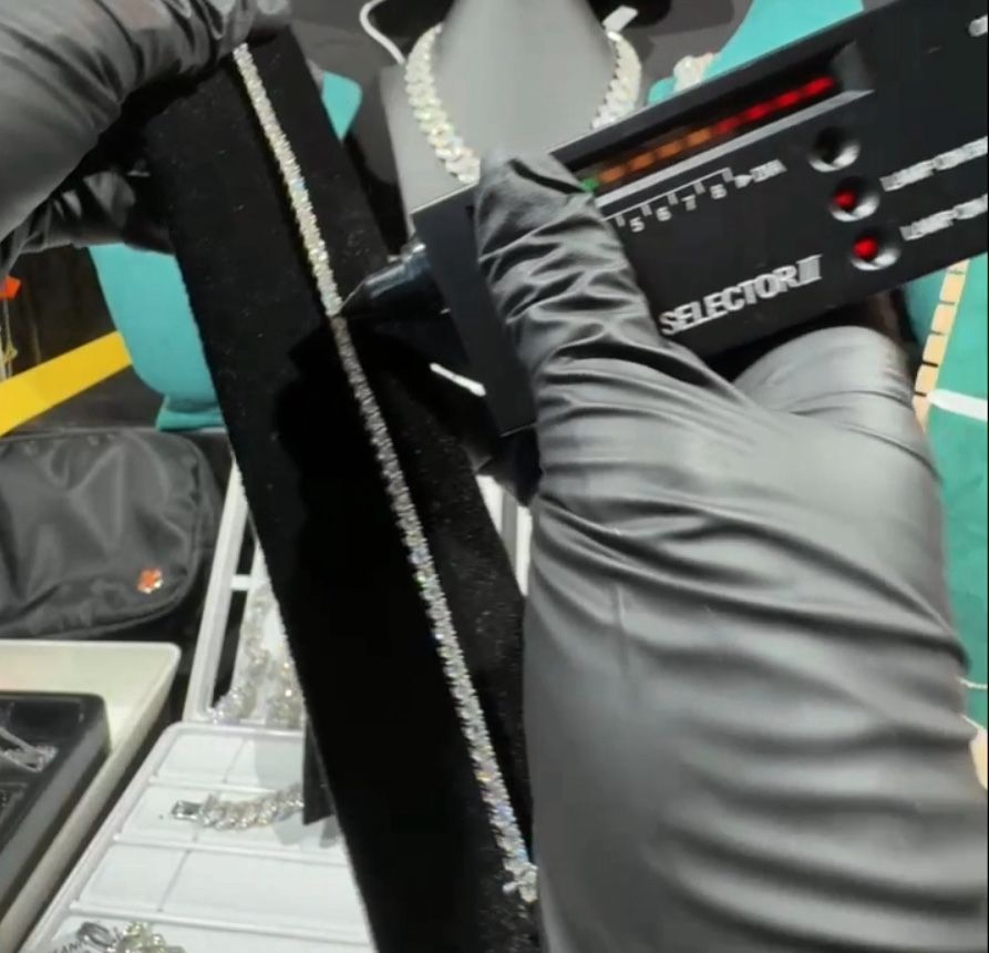 925 Sterling Silver Moissanite Tennis Bracelet