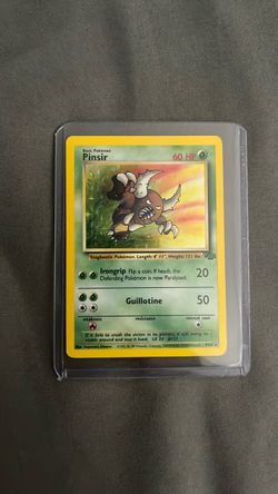 Pokemon Card Holo Pinsir