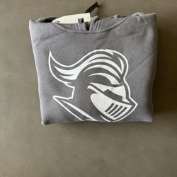 Adidas Gray Rutgers Basketball Hoodie L