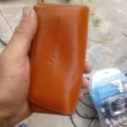Fossil Leather Glass Case