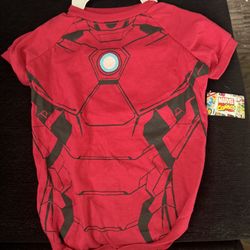 Iron Man Dog Clothes Xl