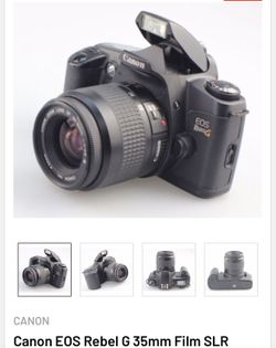 Canon EOS Rebel G + Canon Zoom EF 70-210mm F/4 Auto-Focus Lens