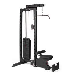 Lat Tower Pulldown & Cable Row Machine | 10 - 300 LB Selector