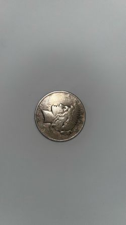 1922 Silver peace dollar