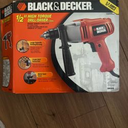 Black & Decker High Torque Drill/driver 