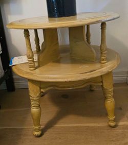 Antique Round Corner Table