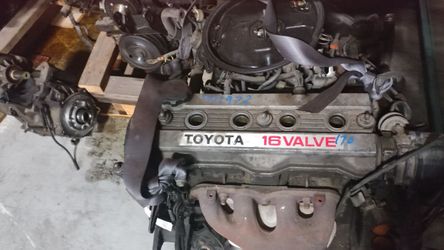 89 Toyota Corolla engine