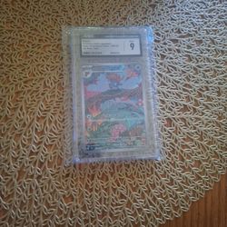 Pokemon 2023 Gloom AR Japanese CGC 9 Trading Card Slab