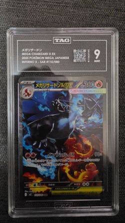 Pokemon Mega Charizard X EX 110/080 TAG 9