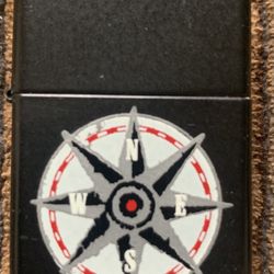 Vintage Zippo Compass Lighter