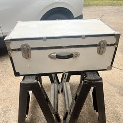 White Chest Boot Locker