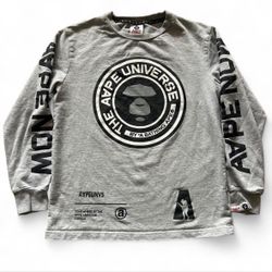 Grey AAPE long Sleeve 