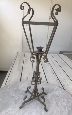 Iron candelabra
