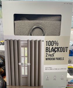 2-pack blackout window panels
