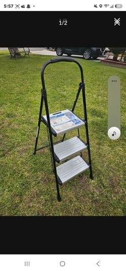 3 step foldable step ladder