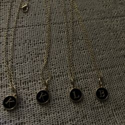 Initial Necklaces 