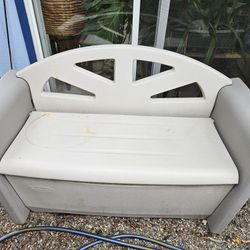Garden Bench With Storage