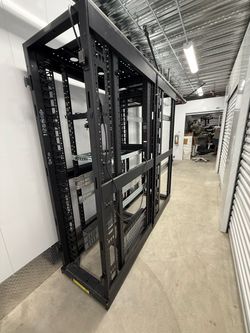 Full-Size Server Racks – Multiple Available (Black)