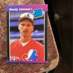 Randy Jhonson Error Card Wrong Birthday 