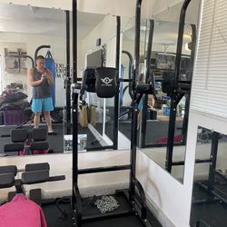 Will Probably Take First Non Low Ball Offer Power Tower Dip Station Pull Up Bar for Home Gym Strength Training Workout Equipment, 400LBS.