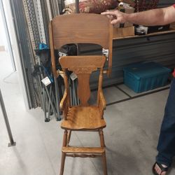 vintage high chair
