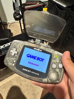 Game boy advance with type c battery rechargeable