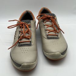 ECCO Biom Hybrid Natural Motion  Yak Leather Spikeless Golf Shoes 41 /10.5-10