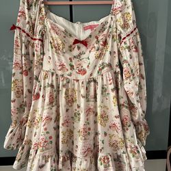 Strawberry Shortcake Dress By Dolls Kill