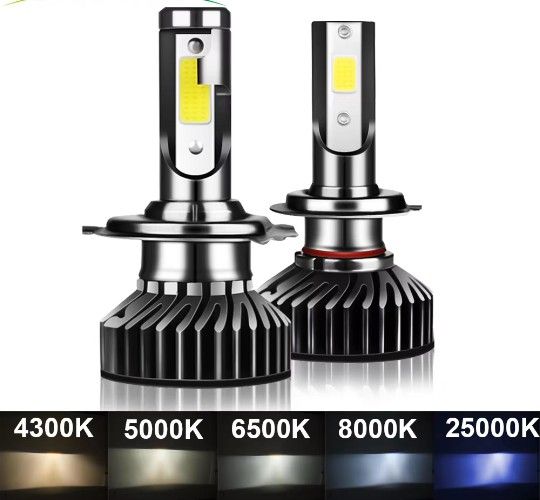 9007 LED HEADLIGHT BULBS